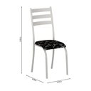 Ver imagem 4 de Conjunto De Mesa Itália 1,20m Tampo Mdp