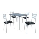 Ver imagem 2 de Conjunto De Mesa Itália 1,20m Tampo Mdp