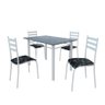 Conjunto De Mesa Itália 1,20m Tampo Mdp - 2