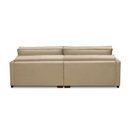 Ver imagem 7 de Sofá Sem Caixa Retrátil Reclinável 2,50m Karen Veludo Bege Adonai Estofados