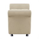 Ver imagem 3 de Recamier Bau Egeo 120x Suede Bege - Bandiera Decor