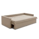 Ver imagem 2 de Sofá sem Caixa Retrátil e Reclinável 2,00m com Molas Luzia Linho Bege Madelina Decor