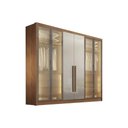 Ver imagem 2 de Guarda Roupa Casal Linea 6 Portas 6GAVS Fendi N. Horizonte