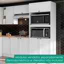 Ver imagem 2 de Paneleiro Duplo Torre Quente 3 Portas 213x70 Cm Unna Branco Poliman