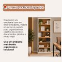 Ver imagem 2 de Livreiro Estante para Livros e Decoração 180cm Off White Cedro