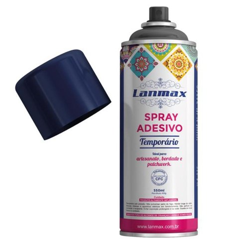 Kit 05 Cola Sprays Adesivo Temporário - Lanmax
