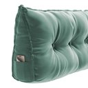 Ver imagem 6 de Almofada para Cabeceira Encosto Apoio Lombar Spot 140cm com Porta Celular Veludo - Desk Design