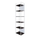 Ver imagem 7 de Estante 06 Prateleiras c/Fundo Yon 45cm Est.Branca
