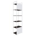 Ver mais imagens de Estante 06 Prateleiras c/Fundo Yon 45cm Est.Branca