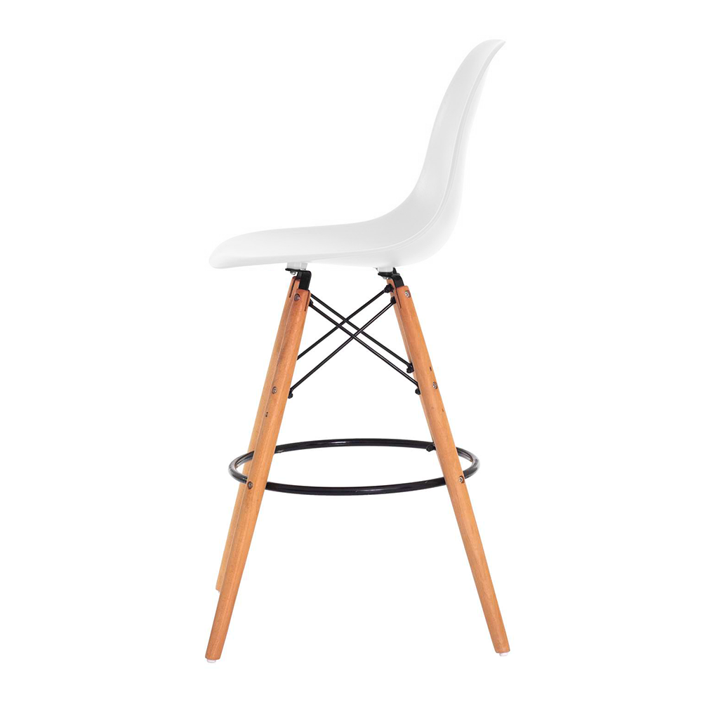 Ver imagem 4 de Kit 3 Banquetas Design Eiffel Eames Branca