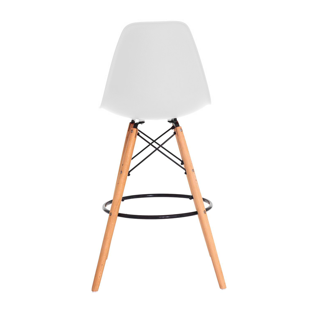 Ver imagem 5 de Kit 3 Banquetas Design Eiffel Eames Branca