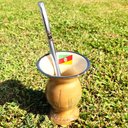 Ver imagem 7 de Bomba de Chimarrão Tereré Aço Inox 23cm com Rosca Pingente Laçador