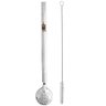 Bomba de Chimarrão Tereré Aço Inox 23cm com Rosca Pingente Laçador - 5