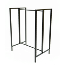 Ver imagem 1 de Expositor Central para Loja Cremalheira Mult 101x130x64cm Comac - Preto