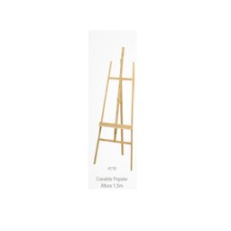 Cavalete de Pintura Popular 1,50 Metros Madeira Pinus Natural 4110 Souza - 3