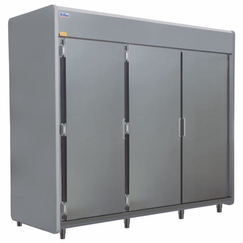 Mini Câmara Fria 3 Portas 3000 Litros Inox RF058 Frilux 220V