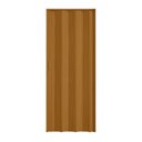 Ver imagem 3 de Porta Sanfonada de PVC 210cm x 72cm Plastporta Bcf Marrom/Cerejeira
