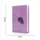 Ver imagem 3 de Caixa Livro Para Ornamentação Lavanda 27X17X5Cm