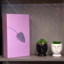 Ver imagem 5 de Caixa Livro Para Ornamentação Lavanda 27X17X5Cm