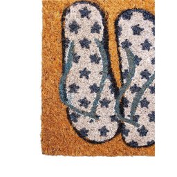 Capacho Fibra de Coco Estampado 21 Colorido 0,33x0,60m - 2 Capacho Fibra de Coco Estampado 21 Colorido 0,33x0,60m - 2