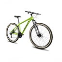 Ver imagem 3 de Bicicleta Aro 29 Absolute Nero 5 Alumínio 24V Freio a Disco Garfo Suspensão Mountain Bike Verde 17