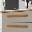 Ver imagem 6 de Armário de Cozinha 5 Portas 2 Gavetas Dubai Salleto Cinamomo/off White