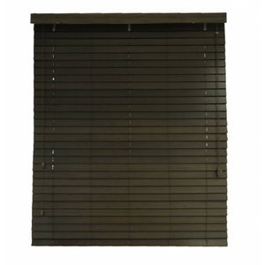 Persiana Horizontal Bambu 50mm Tabaco 140 (L) X 140 (A) cm Marrom 1,40 x 1,40 m Cortina Madeira Luxo