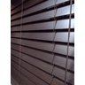 Persiana Horizontal Bambu 50mm Tabaco 140 (L) X 140 (A) cm Marrom 1,40 x 1,40 m Cortina Madeira Luxo - 2
