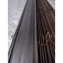 Ver imagem 5 de Persiana Horizontal Bambu 50mm Tabaco 140 (L) X 140 (A) cm Marrom 1,40 x 1,40 m Cortina Madeira Luxo