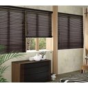 Ver imagem 3 de Persiana Horizontal Bambu 50mm Tabaco 140 (L) X 140 (A) cm Marrom 1,40 x 1,40 m Cortina Madeira Luxo