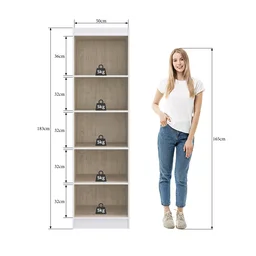 Armário Multiuso 2 Portas Ibiza 4099  - 5