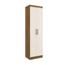 Ver imagem 3 de Armário Multiuso 2 Portas Ibiza 4099 Branco/Off White/Nogueira