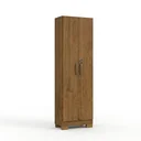 Ver imagem 2 de Armário Multiuso 2 Portas com Chave e Pés Versatile Marrom/Cinamomo