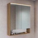 Ver imagem 1 de Espelheira para Banheiro Crpro-EPL007 2 Portas MDP com LED 60cm Mel Multimóveis
