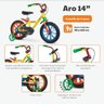 Bicicleta Caloi Aro 14 Cecizinha 2024 - 5