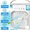 Mini Ventilador Climatizador de Ar com Reservatório Água 600ml - 2