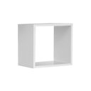 Ver imagem 6 de Kit 03 Nichos Organizador Infantil Lavanderia Qaurto Branco Brilho 33x30 cm