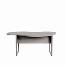 Ver imagem 7 de Mesa para Escritório Mesa Orgânica Linear MDP 173cm Cinza F5 Office