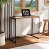 Escrivaninha Mesa Escritório Mesa Dobrável Office e Estudo 90cm Pés Metal Industrial Executive - 1