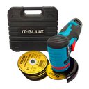 Ver mais imagens de Kit Lixadeira Esmerilhadeira Angular 2 Bateria 12v+20 Discos