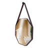 Espelho Adnet Decorativo Octogonal 60cm com Alça Cafe - 3