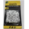 Kit C/ 50 Fixador P/ Fios Cabos 10mm Branco Miguelão Grampo Prego Prender Fixar Acabamento Parede St - 6