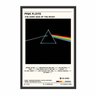 Quadro Decorativo Pink Floyd The Dark Side Of The Moon - Branco - 1