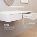 Ver imagem 7 de Escrivaninha Suspensa 100cm Orion CabeCasa MadeiraOriginals