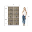 Ver imagem 5 de Armário Multiuso 4 Portas Dueto 5000 Móveis Doripel