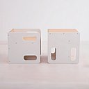 Ver imagem 2 de Mesa Cadeira Cubo Infantil Montessori Natural Branco