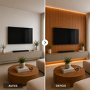 Ver imagem 3 de Kit 30 Painéis em MDF Autocolante para Decoração de Salas Quartos e Escritórios