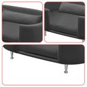 Ver imagem 7 de Cama para Cachorro e Gato Caminha Chase Pet Veludo Cinza Pés Metal com Regulagem - Arkell