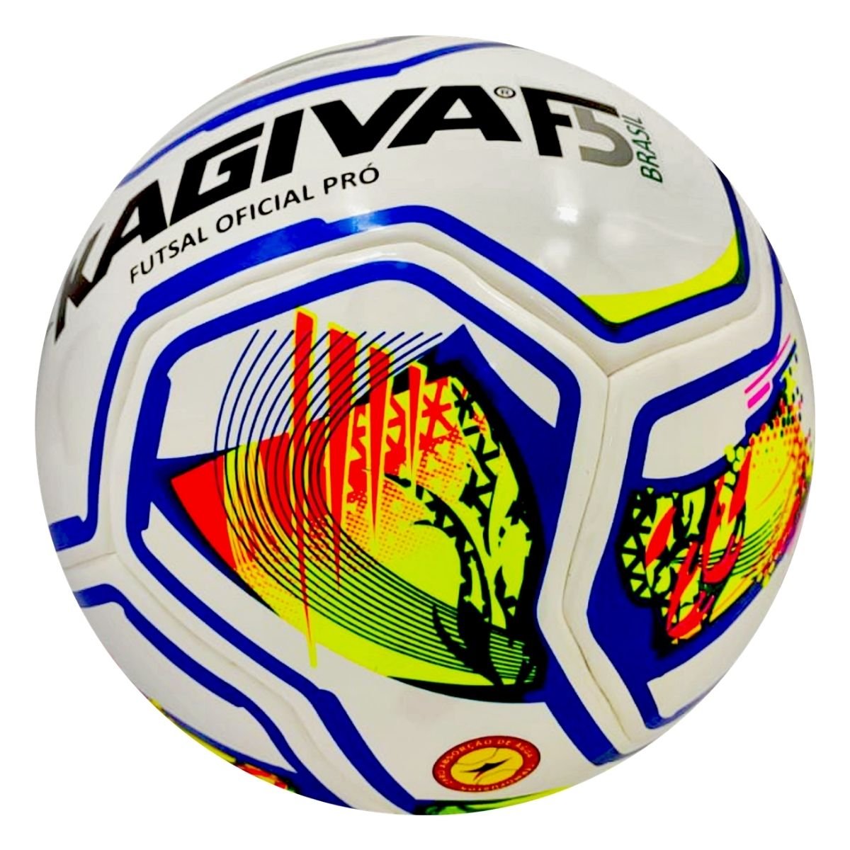 BOLA PENALTY FUTSAL MAX 1000 FPFS VIII BRANCO/LARANJA