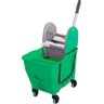 CONJ Balde Espremedor Para MOP Úmido Doblô 30 Litros NY110 VERDE + MOP Úmido Completo (Cabo + Garra  - 2